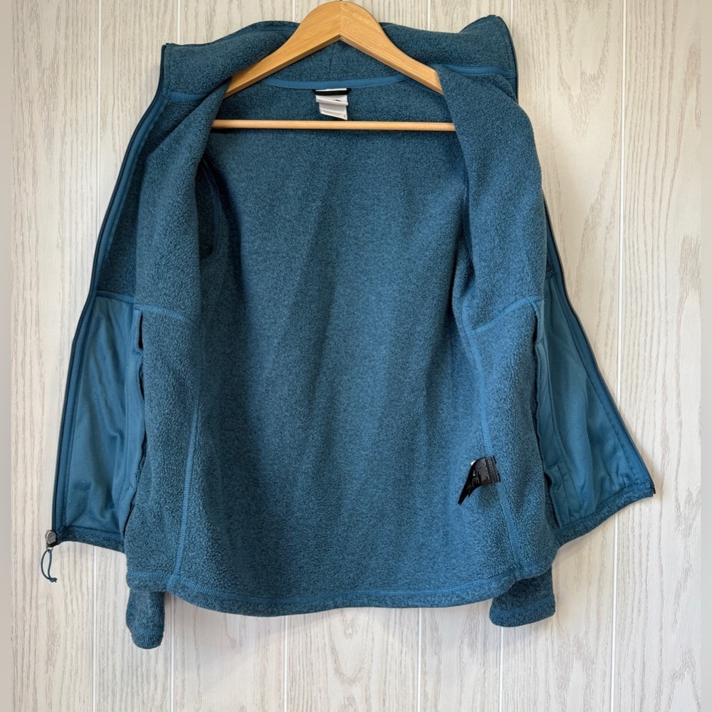 The North Face Polar Teal Full Zip Fleece Jacket Size SP - Picture 7 of 7